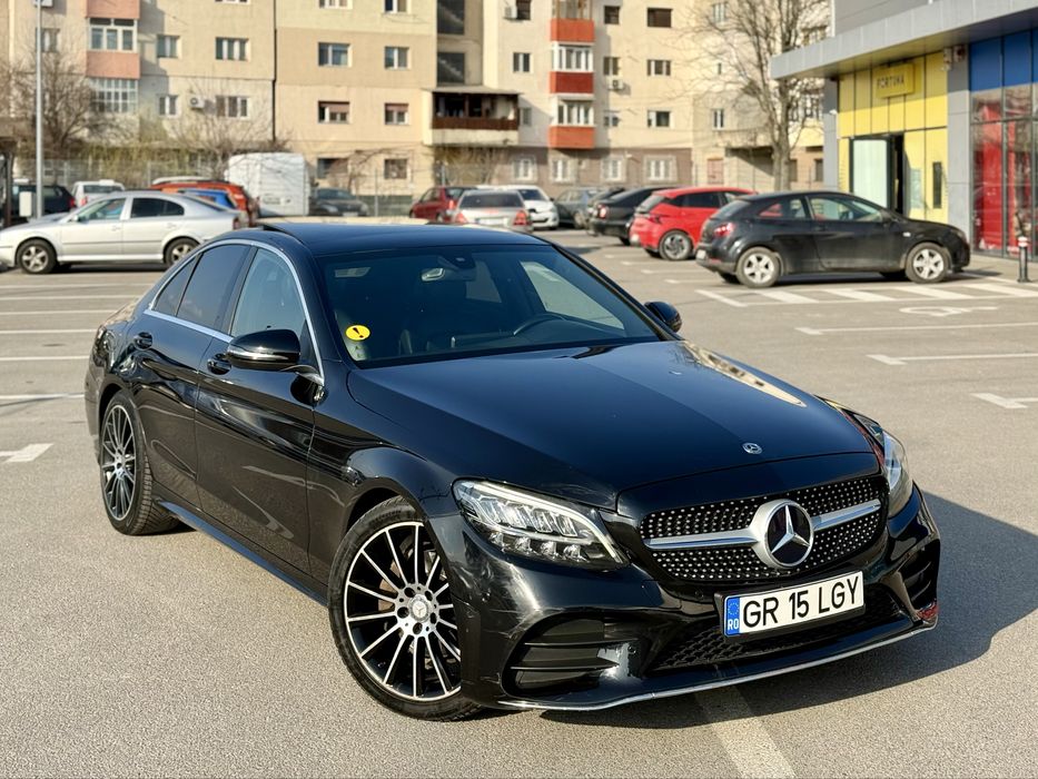 Mercedes-Benz C200d, pret fix 2020, Pachet AMG Interior-Exterior