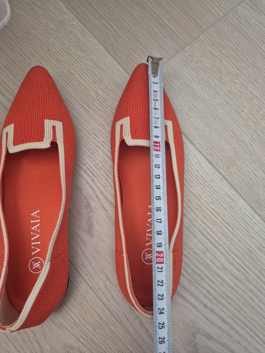 Нови дамски обувки VIVAIA, размер 36, корал