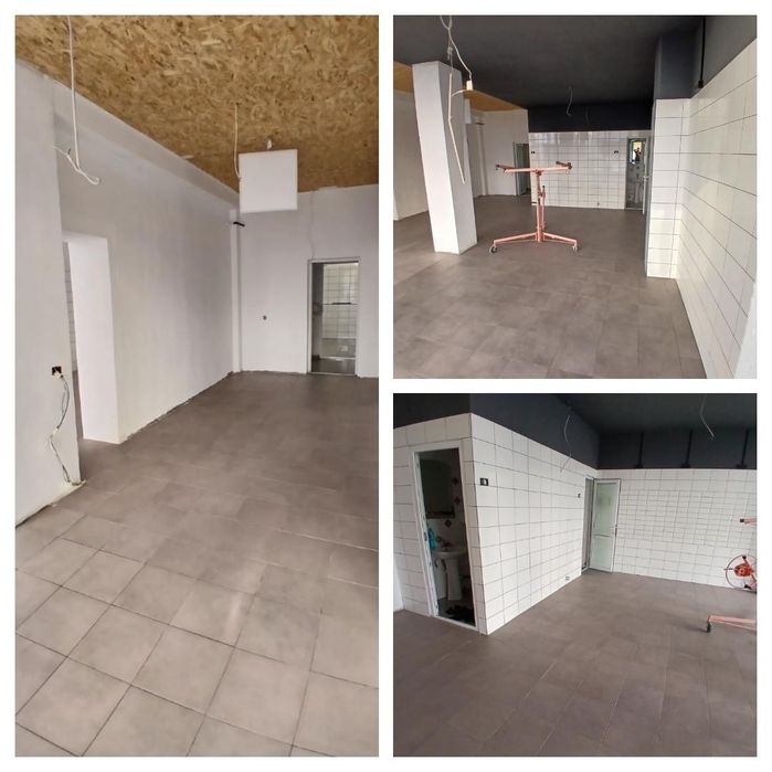 Închiriere  Spațiu comercial  150 m2 total  115 m2  utili central vitrina 10 m trifazic  gaz , acces  aprovizionare rampa  spate