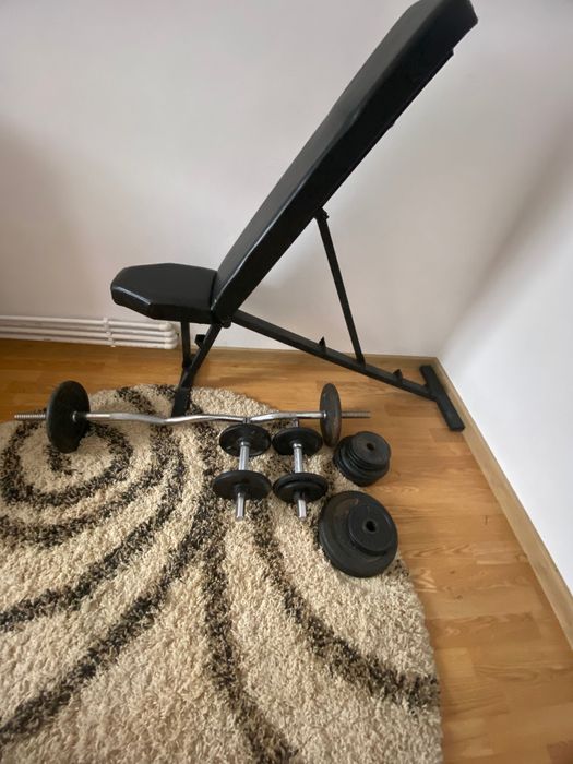 Set banca +gantere +bara z