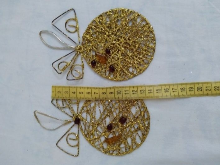 Новогодние игрушки на большую ёлку