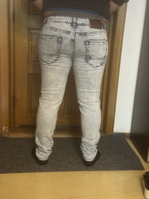 Blugi albaștri Desigual Ares