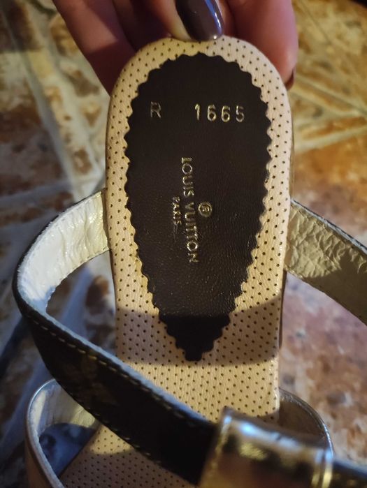 Летни дамски сандали Louis Vuitton - оригинални