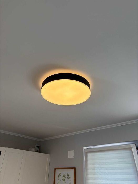 Plafoniera Philips Hue Enrave L Black 33.5W 4300lm White Ambiance