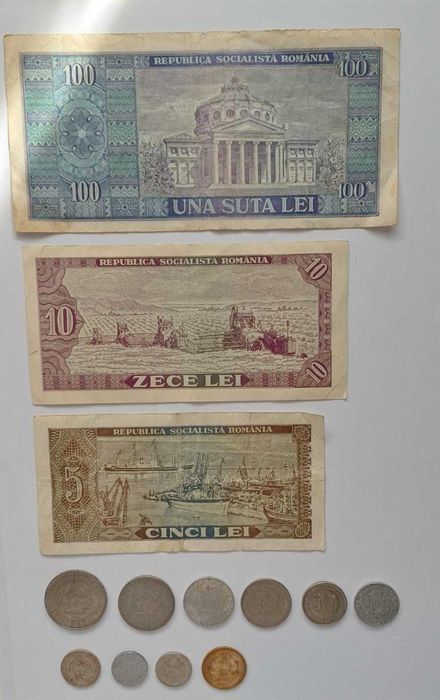 Bancnote și monede din vremea comunismului