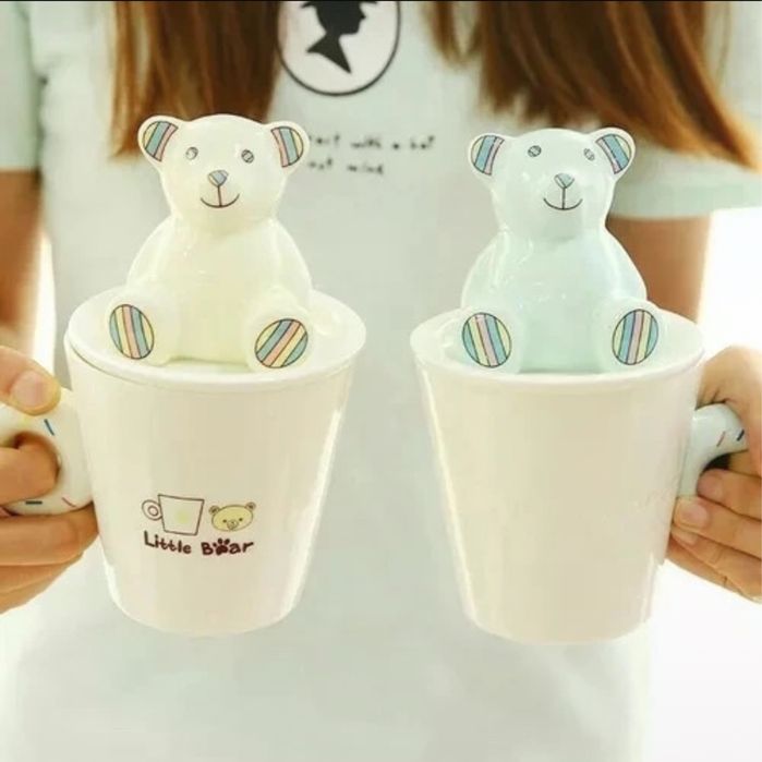 Ceramic Bear Mug - Cana cu ursulet NOU