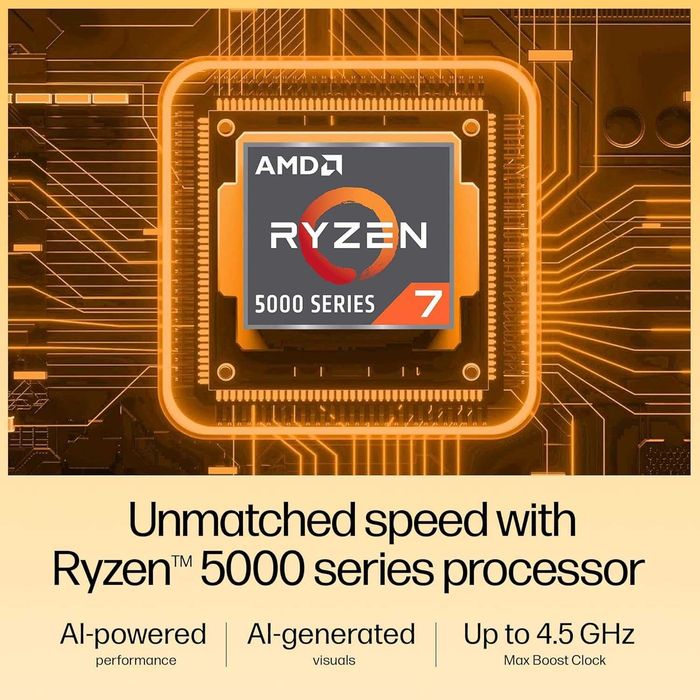 HP 15 FHD  AMD Ryzen 7 5825U, 8GB DDR4, 512GB SSD