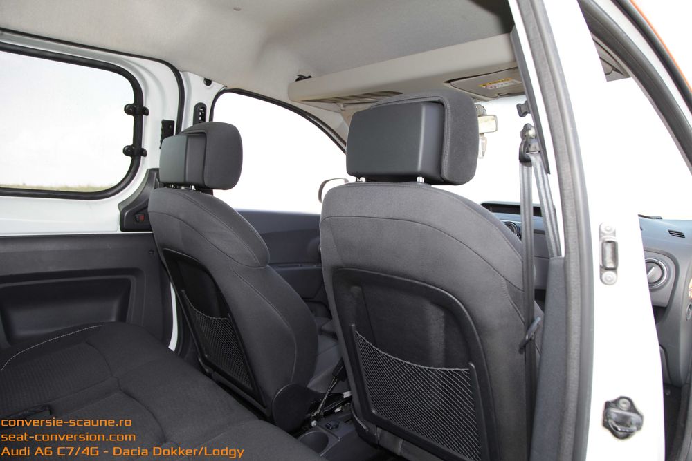Sistem adaptare scaune de Audi A6 C7 / 4G pe Lodgy Dokker
