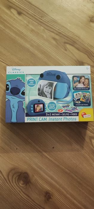Aparat foto instant Disney Stitch, Lisciani, nou sigilat,