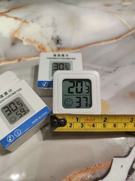 Termometru cu indicator umiditate , mini termometru camera digital