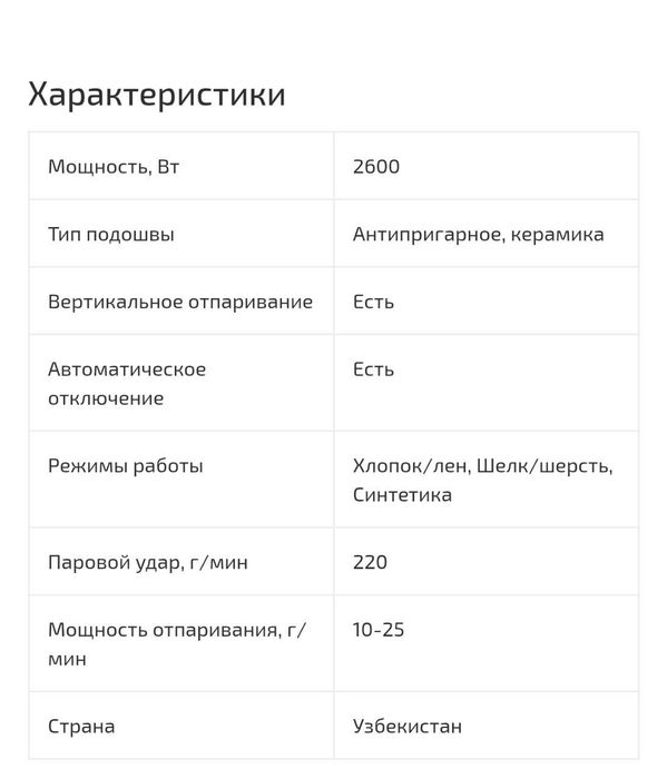 Утюг Artel новый