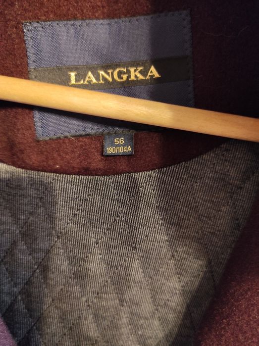 Пальто мужское чёрное