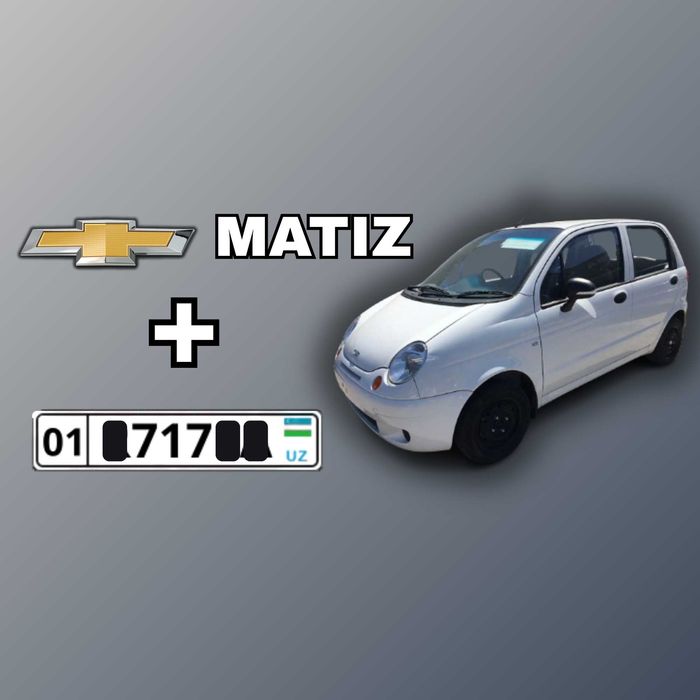 Белый Chevrolet Matiz 2010 | НОМЕР 717 В ПОДАРОК | Торг есть