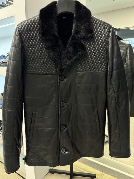Мужская дубленка