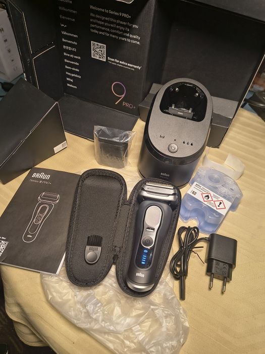Електрическа самобръсначка Braun Shavers Series 9 Pro+ за мъже, мокро