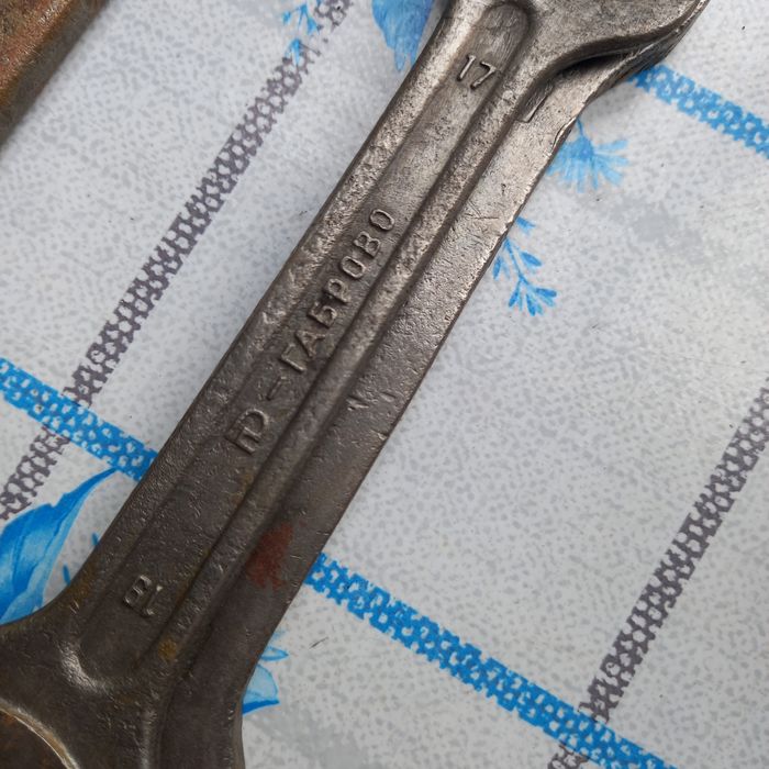 Ключи рожковые советские