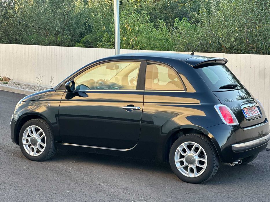 Fiat 500*km:152.125*clima*2 randuri de roti*1.3 benzina*69 cp!