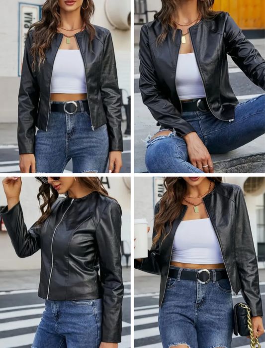 Куртка кожаная 48-50 размер