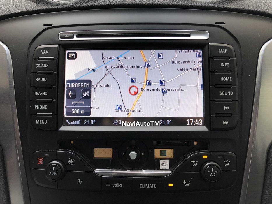 Card navigație ROMÂNIA 2022 Ford MCA Mondeo Kuga S-Max Galaxy