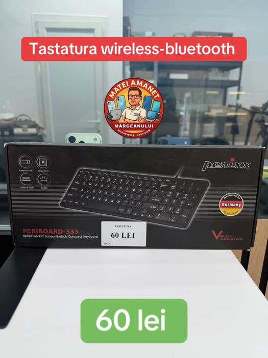 Tastatura wireless •Matei Amanet Margeanului•
