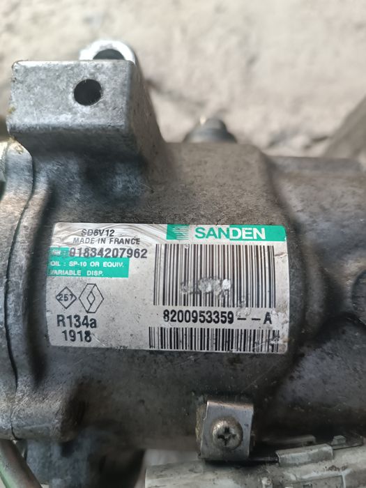 Compresor ac Renault Megane2 Scenic2 Megane3 Scenic3 Fluence Koleos Nissan Clio3 Clio4 Kangoo Modus compresor ac Dacia Logan Sandero Jogger Stepway