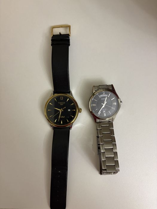 Casio and tissot