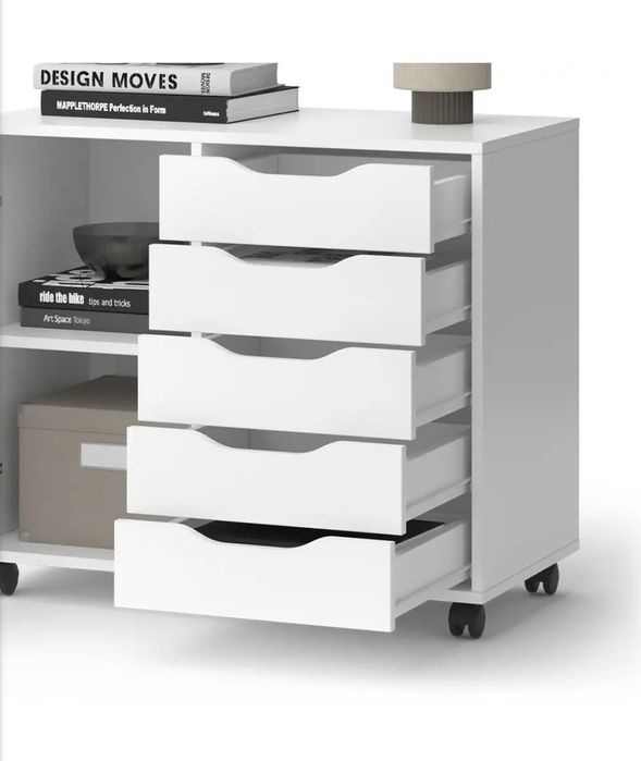 Скрин/шкаф с 5 чекмеджета Vicco 6985