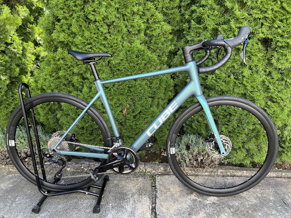 Bicicleta de Șosea Cursiera CUBE ATTAIN SLX Aluminiu 2026 2x12 105