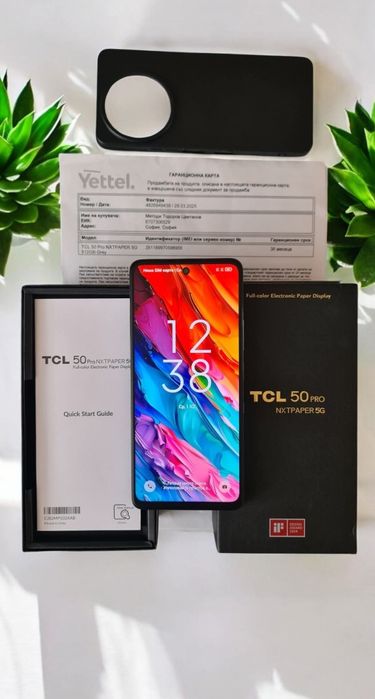 Tcl  50 pro Nxtpaper  5g 512gb Гаранция