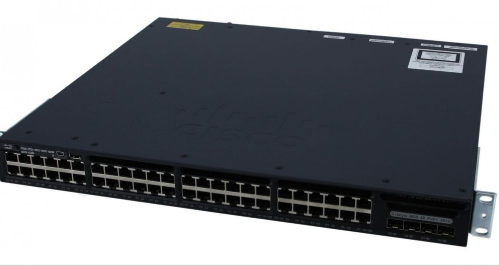 cisco catalyst 3650 48 port poe 4x1g
