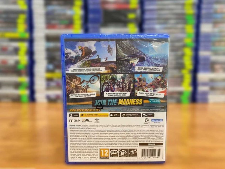 Новый диск Riders Republic PS5 Большой Выбор Игр