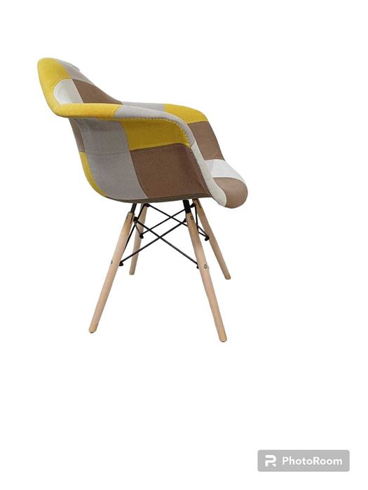 Стол Тея жълт пачуърк