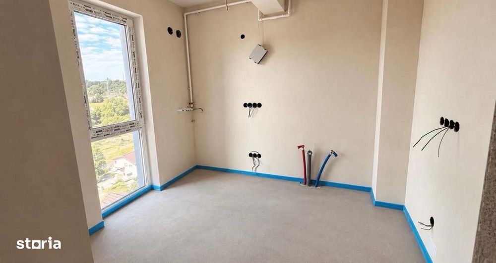 Apartament cu o camera Floresti| Semifinisat