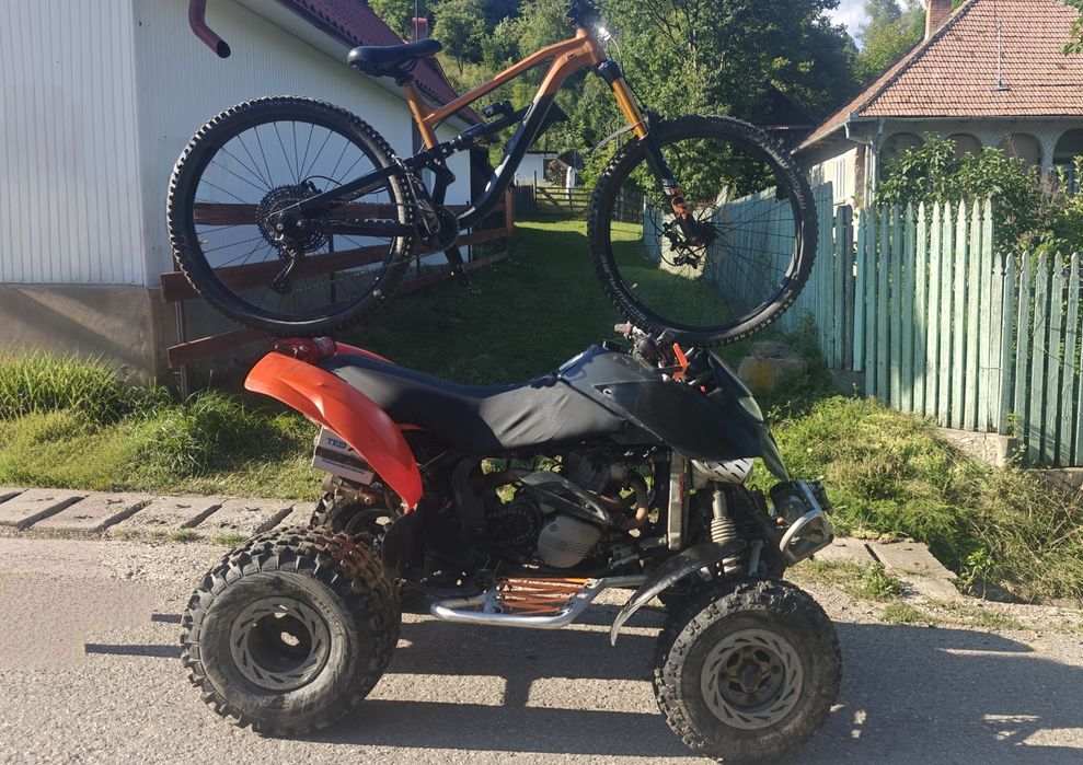 ATV Can-Am Bombardier DS 650cc cu troliu (Nu Suzuki Yamaha KTM