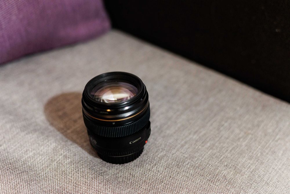 Obiectiv Canon 85mm F1.8+Canon 24mm f2.8