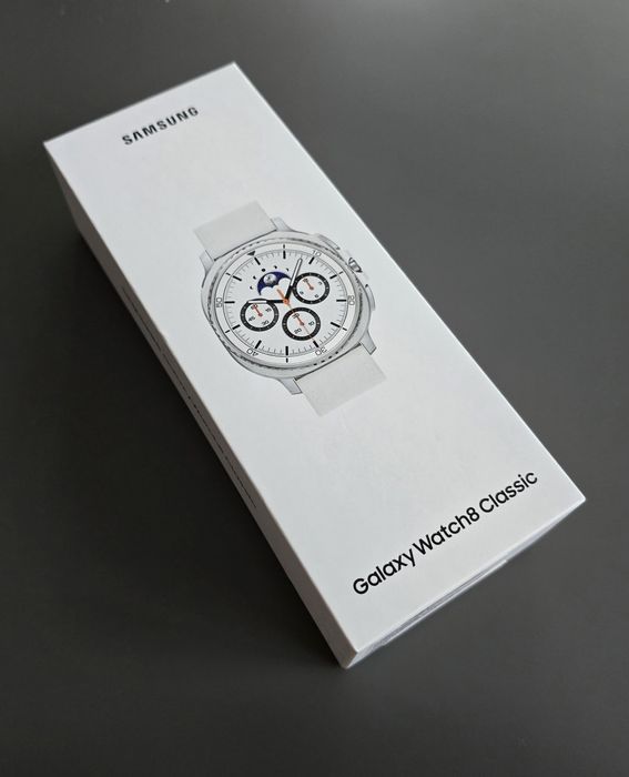 Samsung Watch 8 Classic 46mm BT White, sigilat, factura si garantie