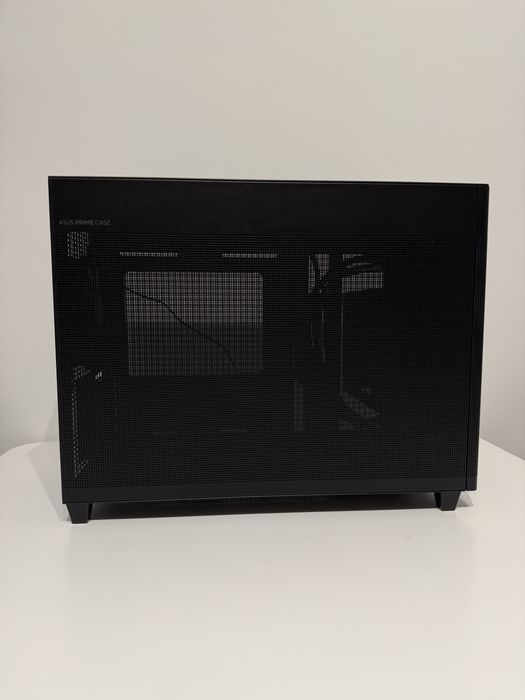 Carcasa Asus Prime AP201, Black, Fara sursa, Full mesh