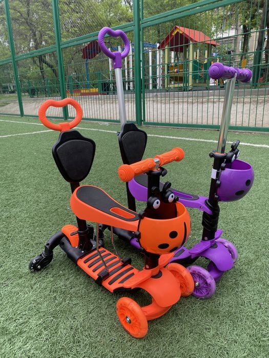 Самокат Беговел 5в1.