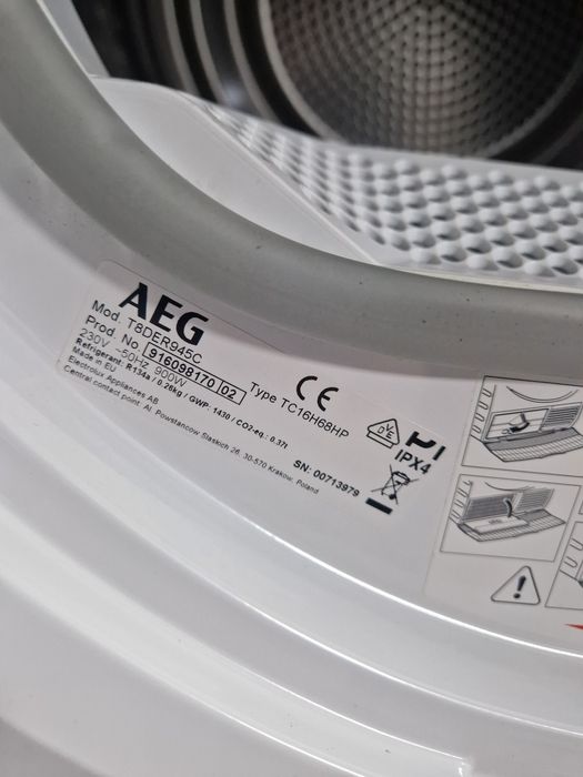 Сушилня Aeg Serie 8000 9кг А+++