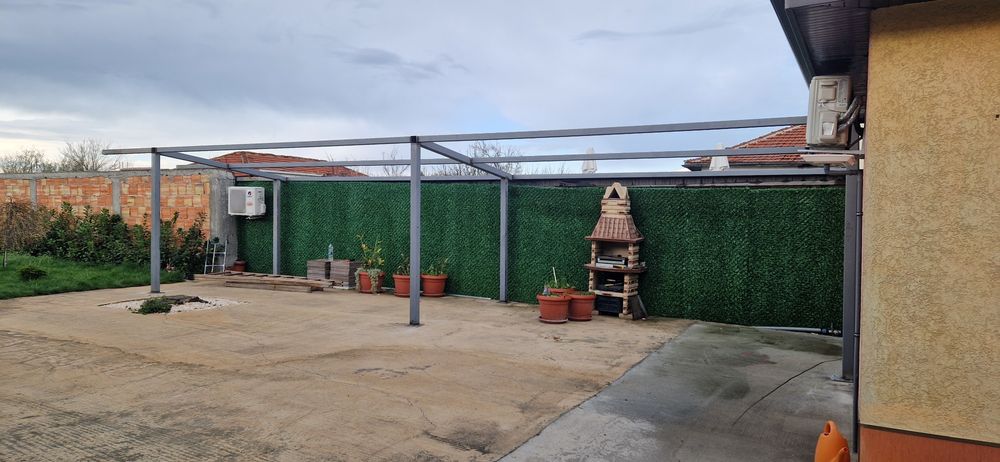 Метални конструкции - халета,навеси,зърнобази и др.