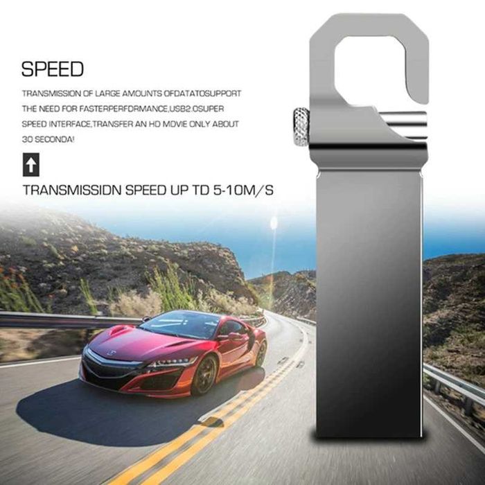 Stick Memorie USB, Stick USB 3.0, 32GB, metalic