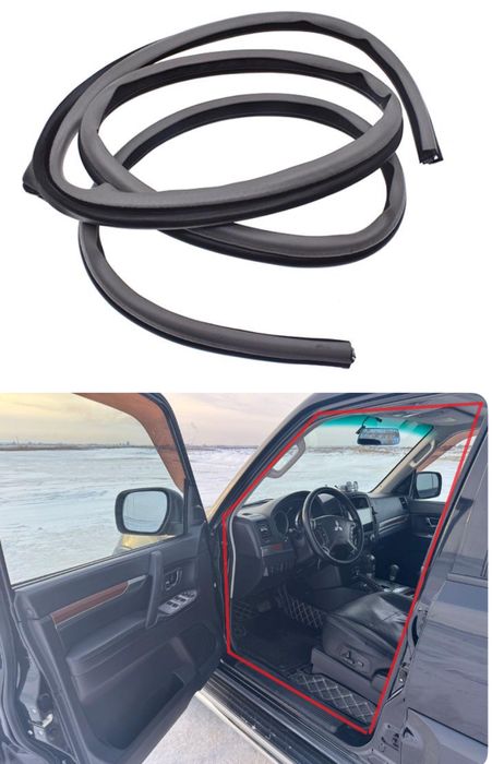 Уплотнитель двери Паджеро 4