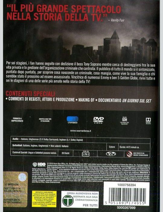 Film Serial The Sopranos : The Complete Collection [DVD]