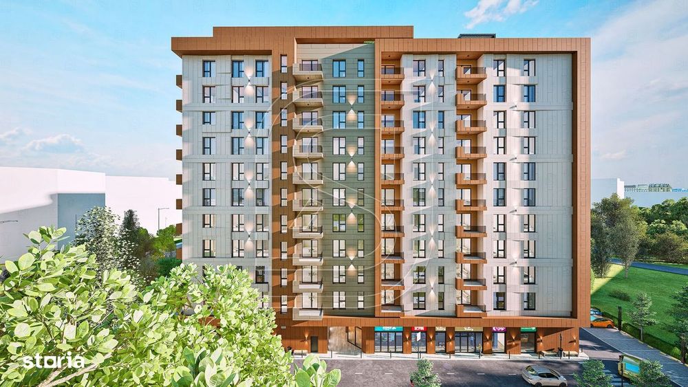 Apartament in ansamblu rezidential GREEN-3 camere+balcon, Metalurgiei