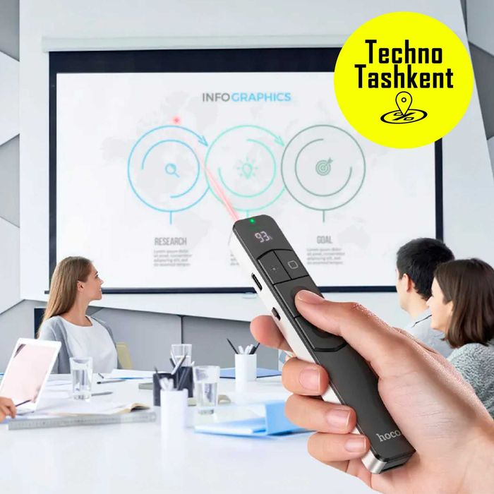 Лазерная указка кликер презентер беспроводной Hoco Wireles Presenter