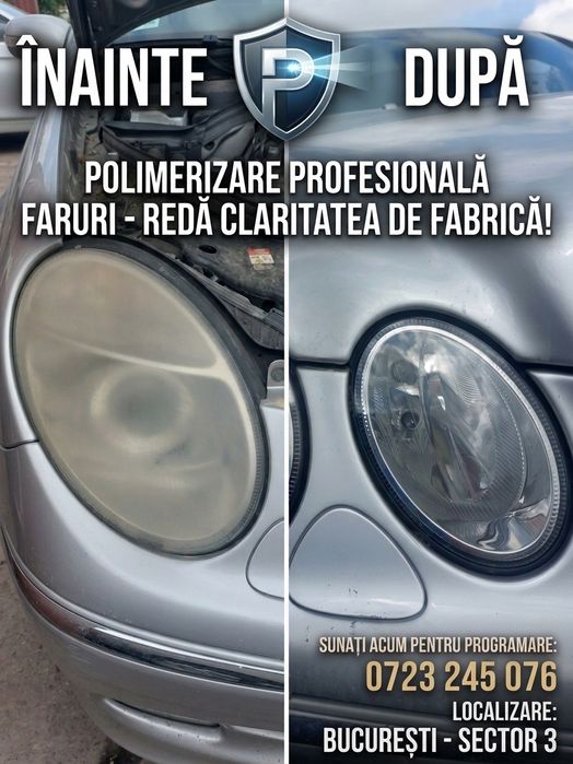 Polimeriare faruri / polishare sector 3