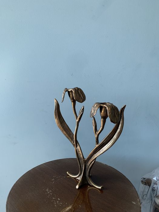 Месингов свещник/ 60-те