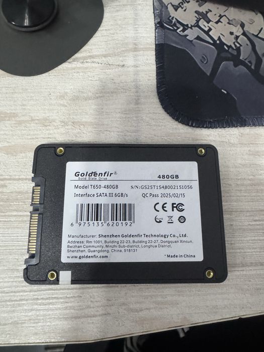 Жесткий диск SSD 480 гб