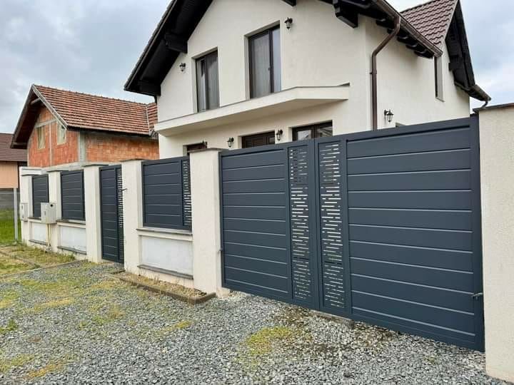 Porți, balustrade,scări interioare sau exterioare (confecții metalice)