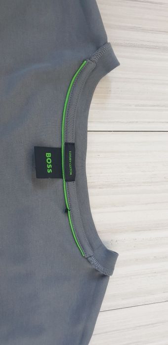 Hugo Boss Luxury Cotton Mens Size L НОВО! ОРИГИНАЛ! Мъжка Тениска